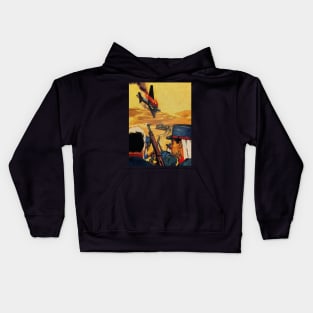 Sahara Desert - The Fort is Quiet (Unique Art) Kids Hoodie